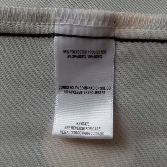 Gabby Skye Black Pink Polka Dot Scuba Fit and Flare Sleeveless Dress Size 4 - Picture 6 of 9